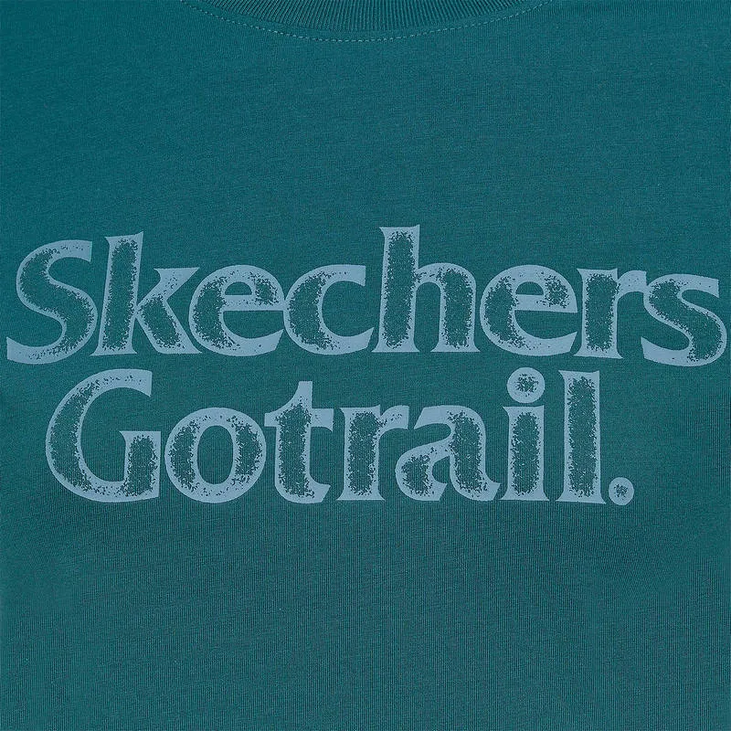 Skechers Mountain And Wild Outdoor Series SS25 T Shirt Women's Deep Sea Green 006U-2