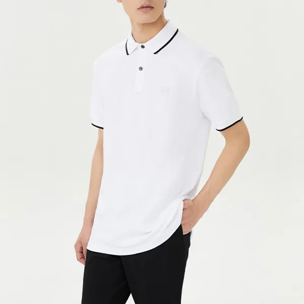 HUGO BOSS Logo Embroidered Polo Shirt-3