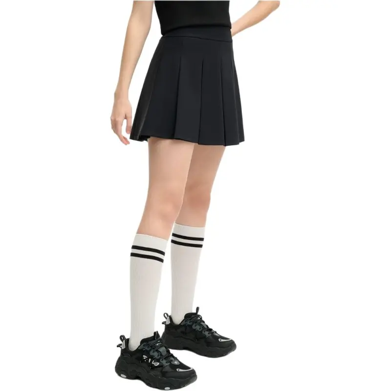 FILA TENNIS Casual Short Skirts Women's Jet Black BK-5