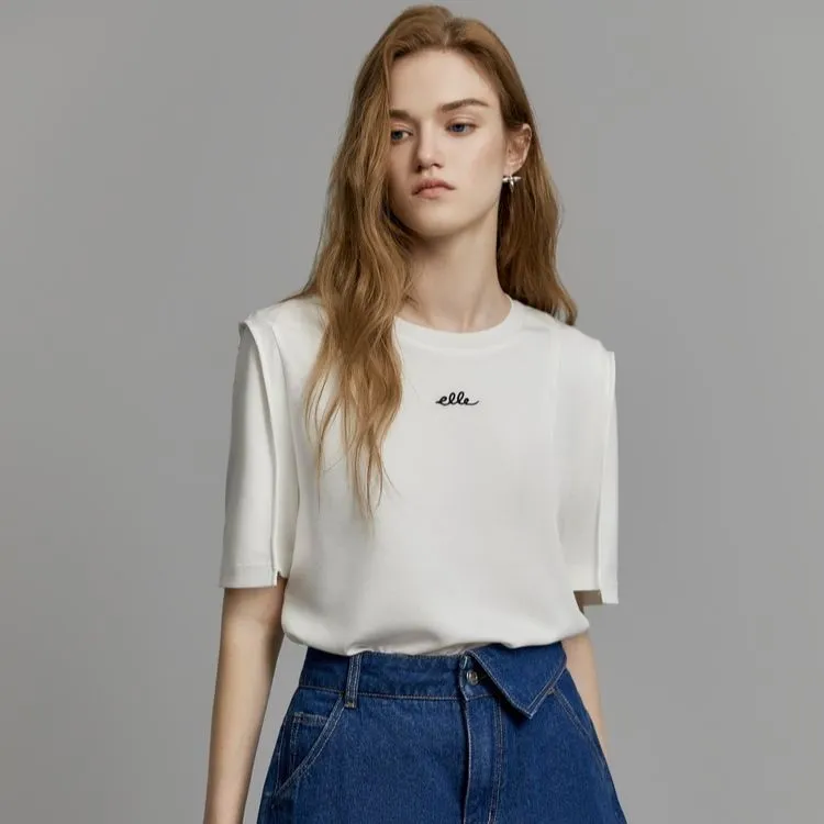 ELLE Crop Tops Women's-3