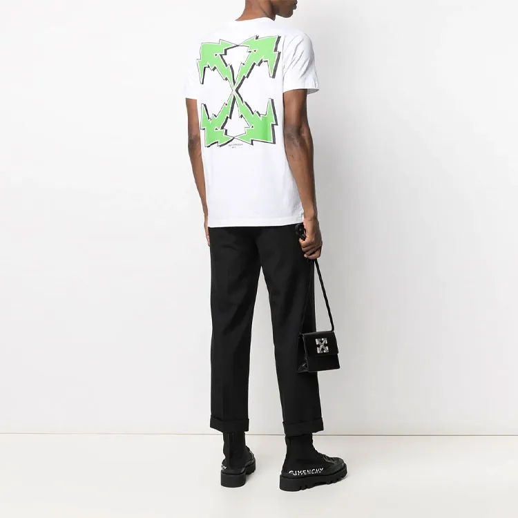 OFF WHITE Slim Fit Bolt Arrows T Shirt-3