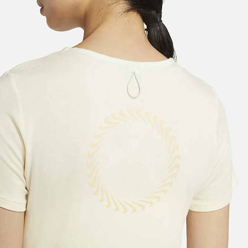 Nike T Shirts Women's Yellow-3