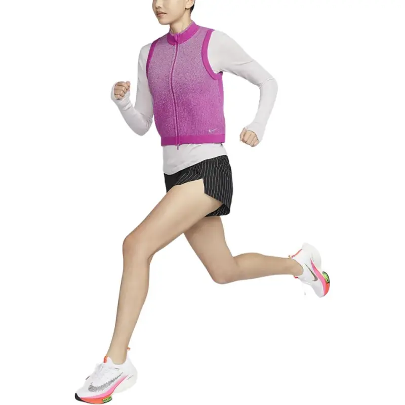 Nike Therma FIT Running Division Vest Women's Spicy Purple Red/Black-2