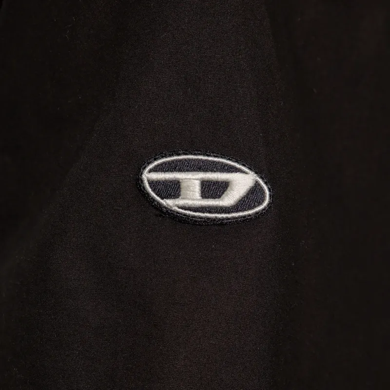 DIESEL S-Marley-A Layer-Sleeved Buttoned Shirt-1
