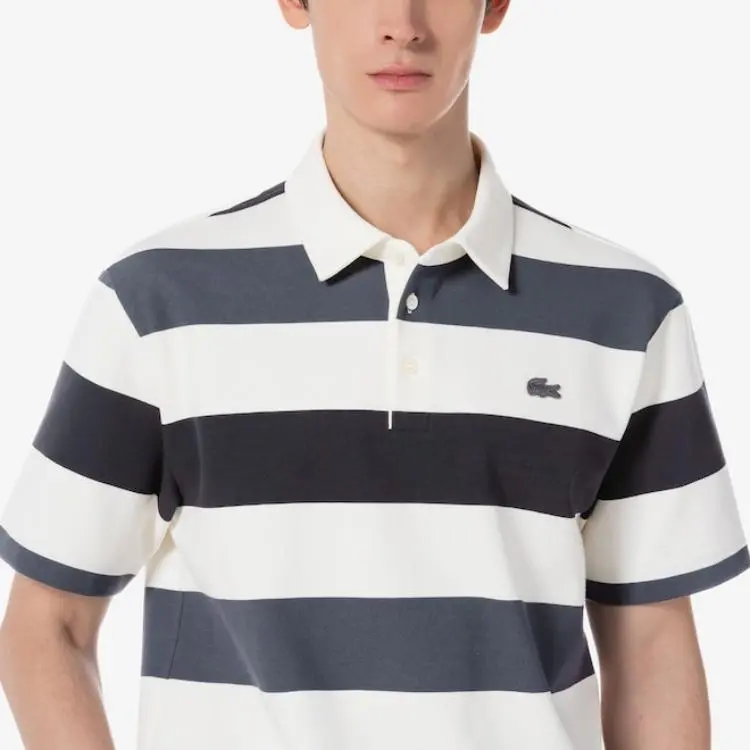 LACOSTE Polo Shirts Men Gray-3