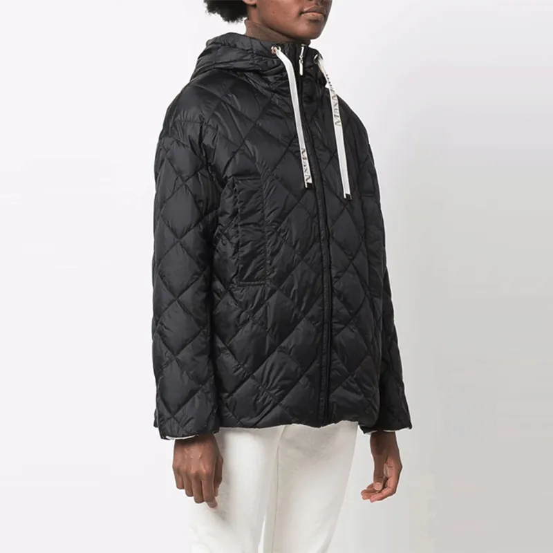 MaxMara Down Coat Women's Black-3
