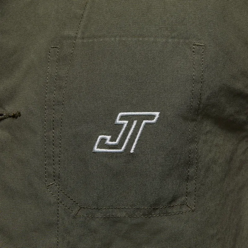 Jordan Tatum CHICAGO Jackets Coats Men's Medium Olive Green-6