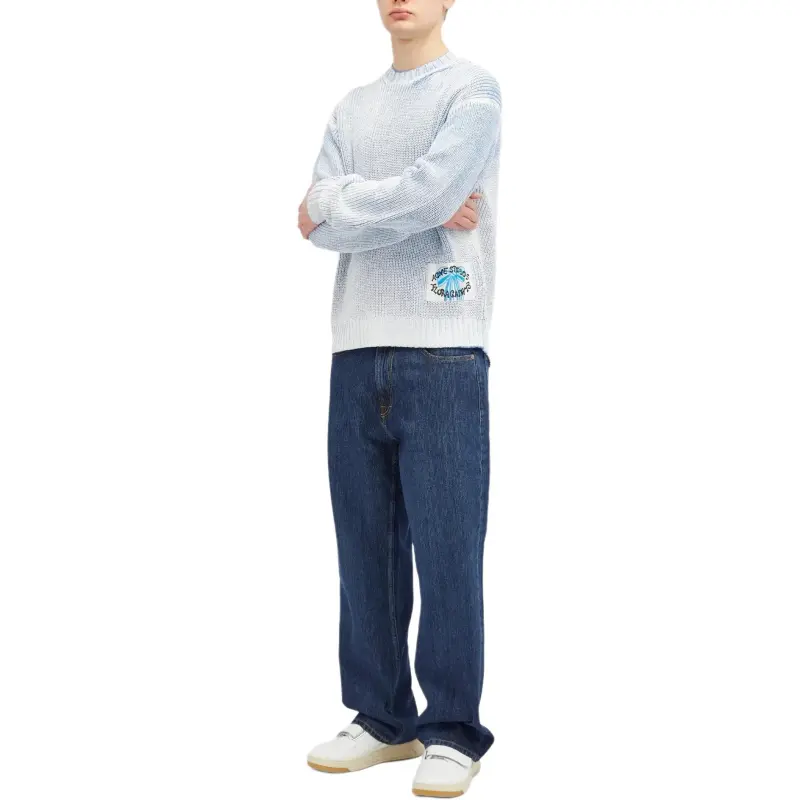 Acne Studios Sweater Men's Denim Blue-3