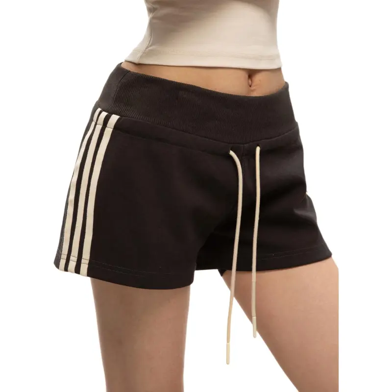 TBSM Casual Shorts Women's White Heather Gray-10