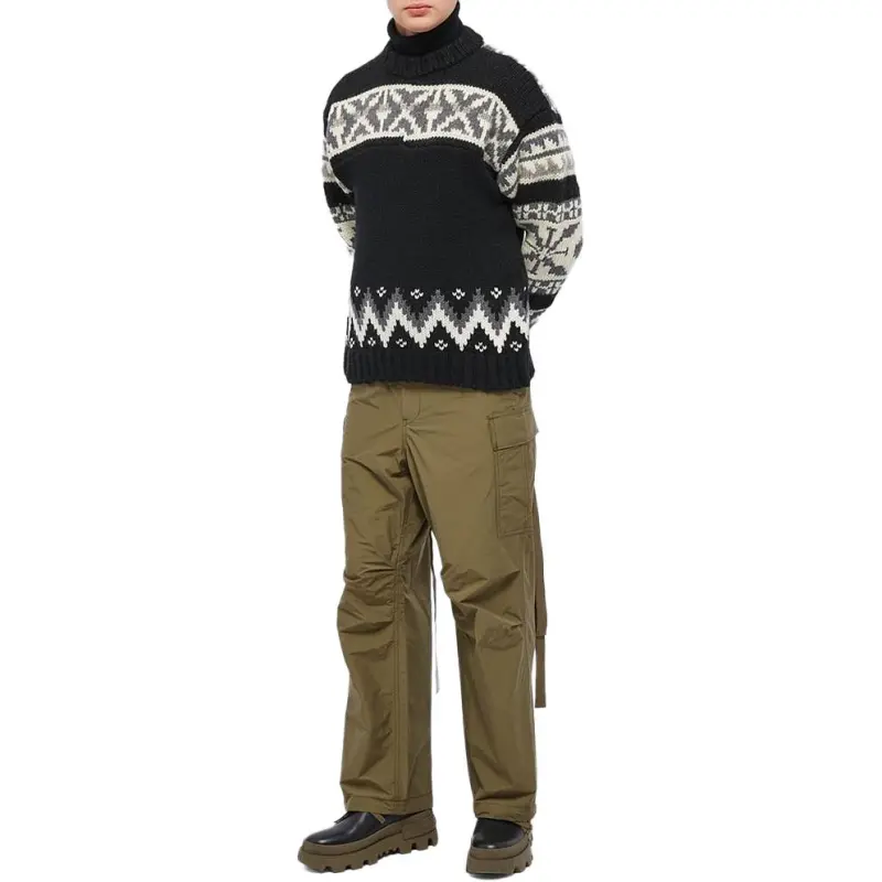 Sacai Sweaters Men Black-1