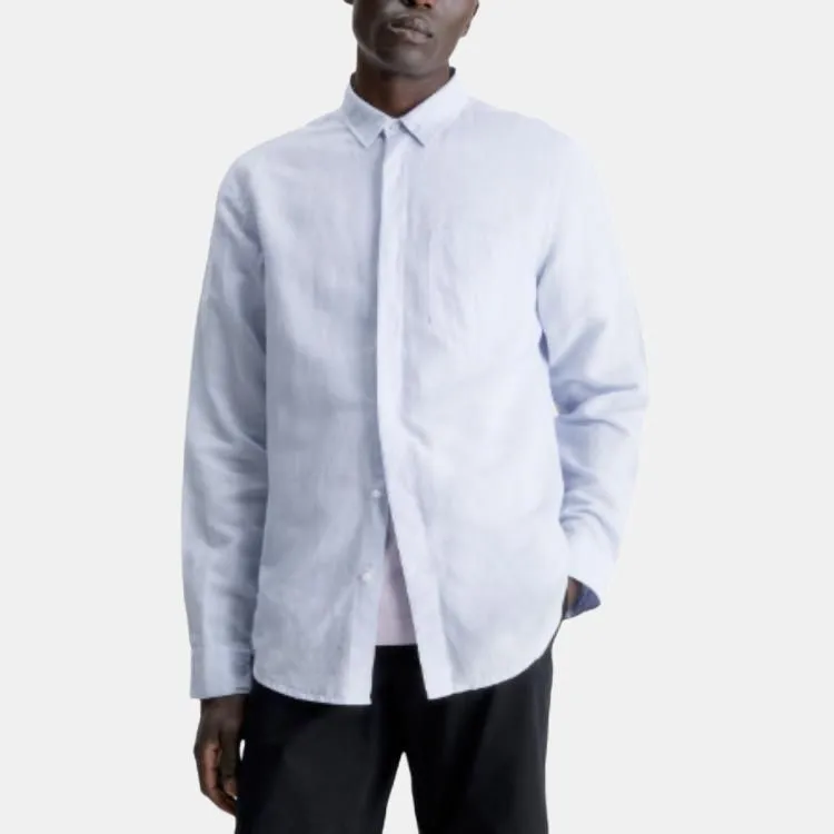 Calvin Klein Monogram embroidered Shirt-1