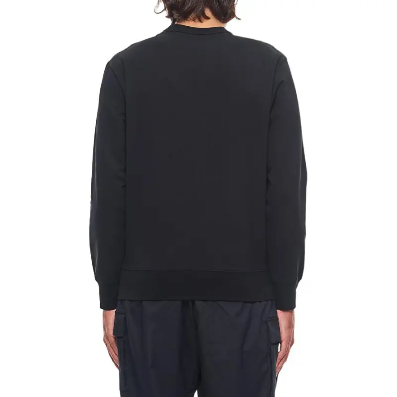 C.P.Company The Metropolis Series Logo Patch Fleece Sweatshirt-3