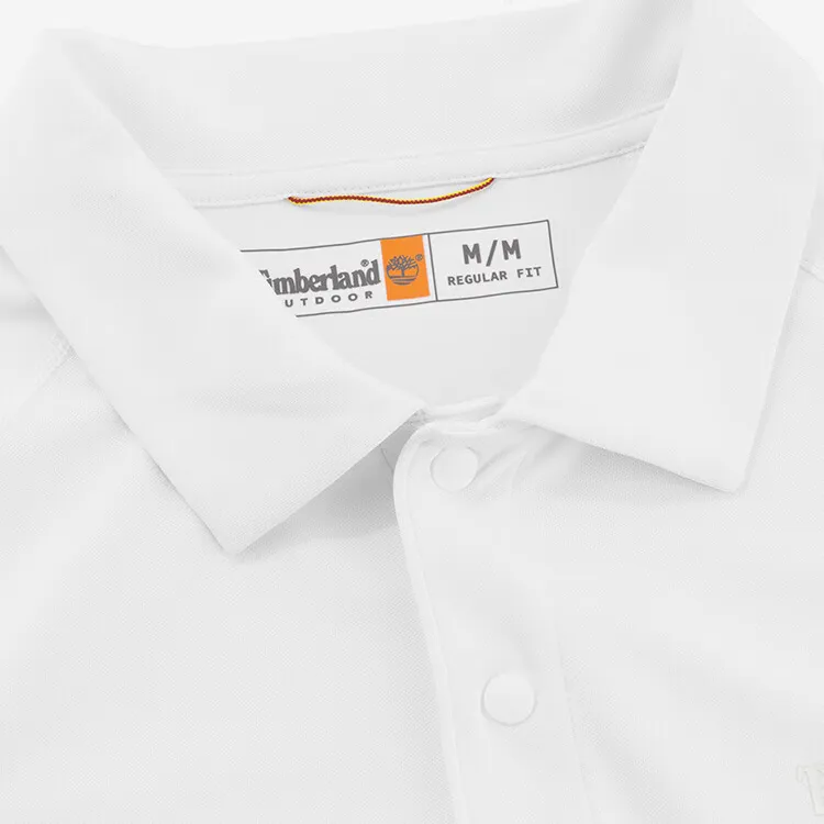 Timberland Polo Shirt Men's White-2