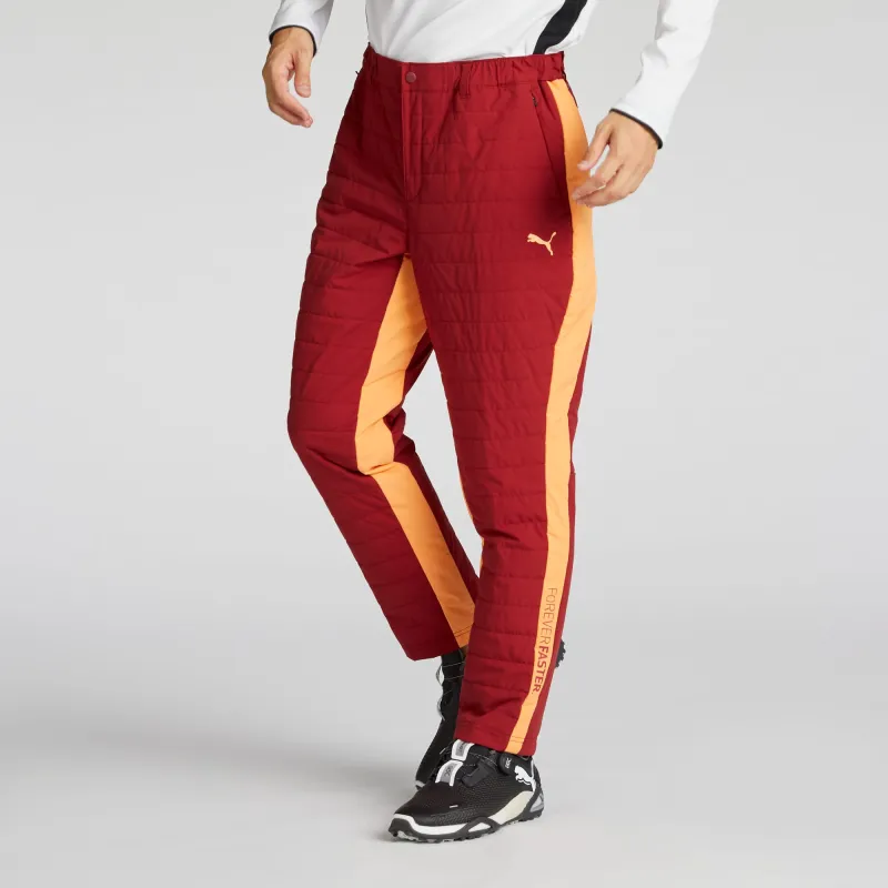 PUMA Golf PF FW24 Sports Pants Men's Dark Red-3