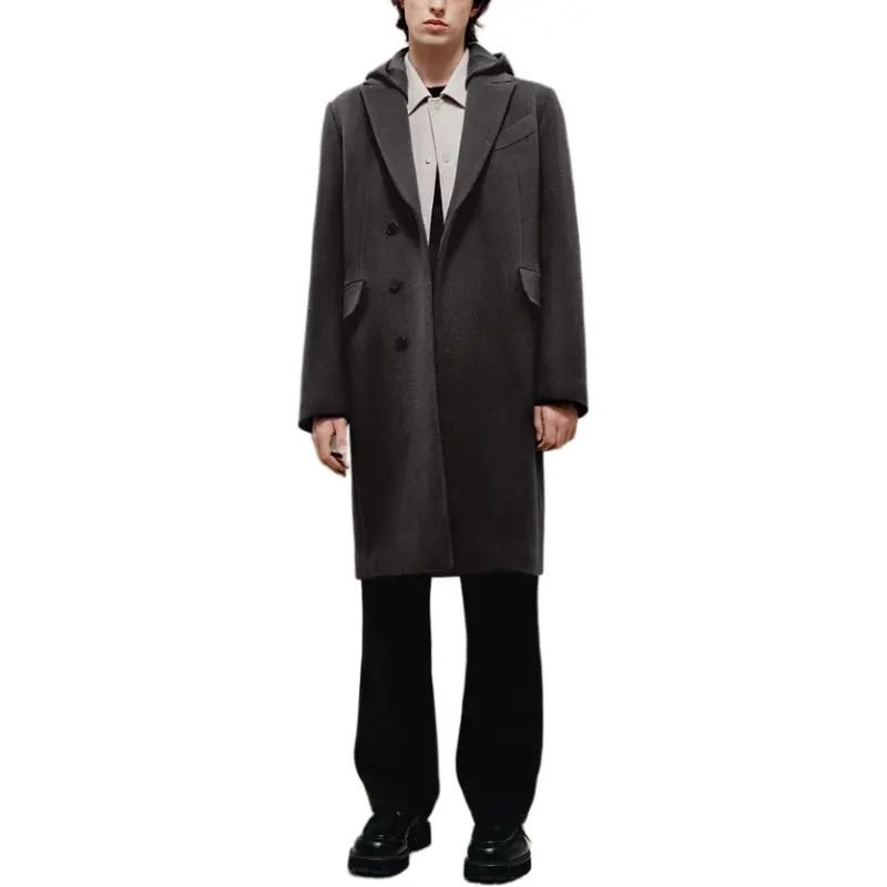 PEACEBIRD MEN x Juan Salazar Coats Men's Brown-3