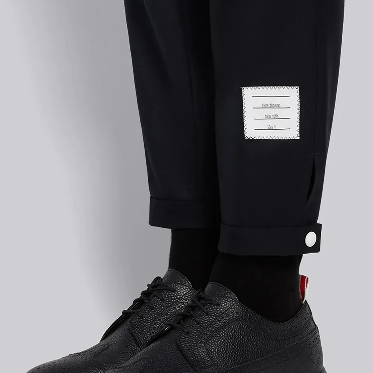 THOM BROWNE· Casual Pants Men's Marine Blue-4