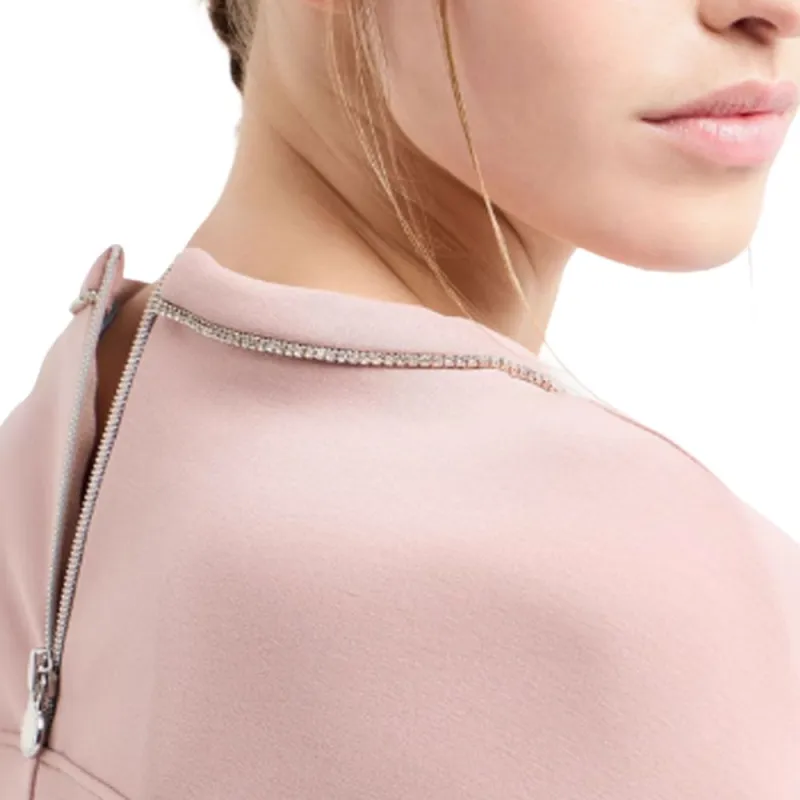 EMPORIO ARMANI EA7 SS25 Sweatshirt Women's Pink-4
