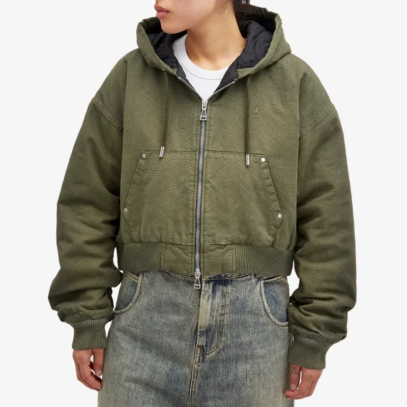 JORDAN X Travis Scott Women's Hooded Canvas Jacket-2
