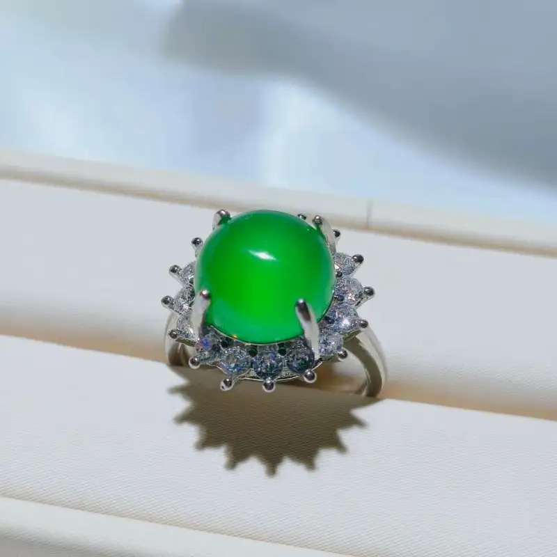Gifts Jade Rings Unisex-8
