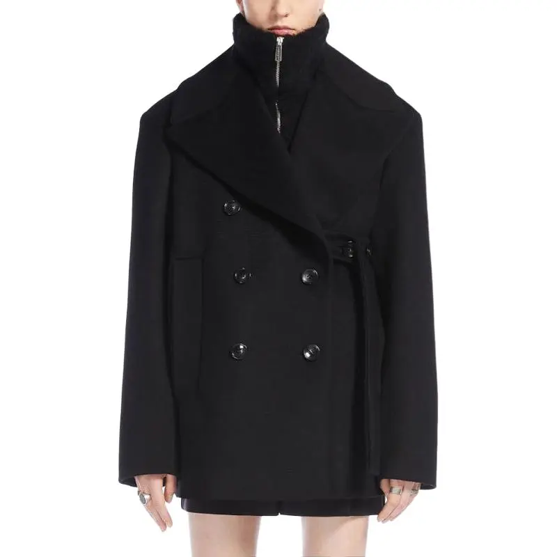 SportMax Orchis Double Breasted Belted Coat-2