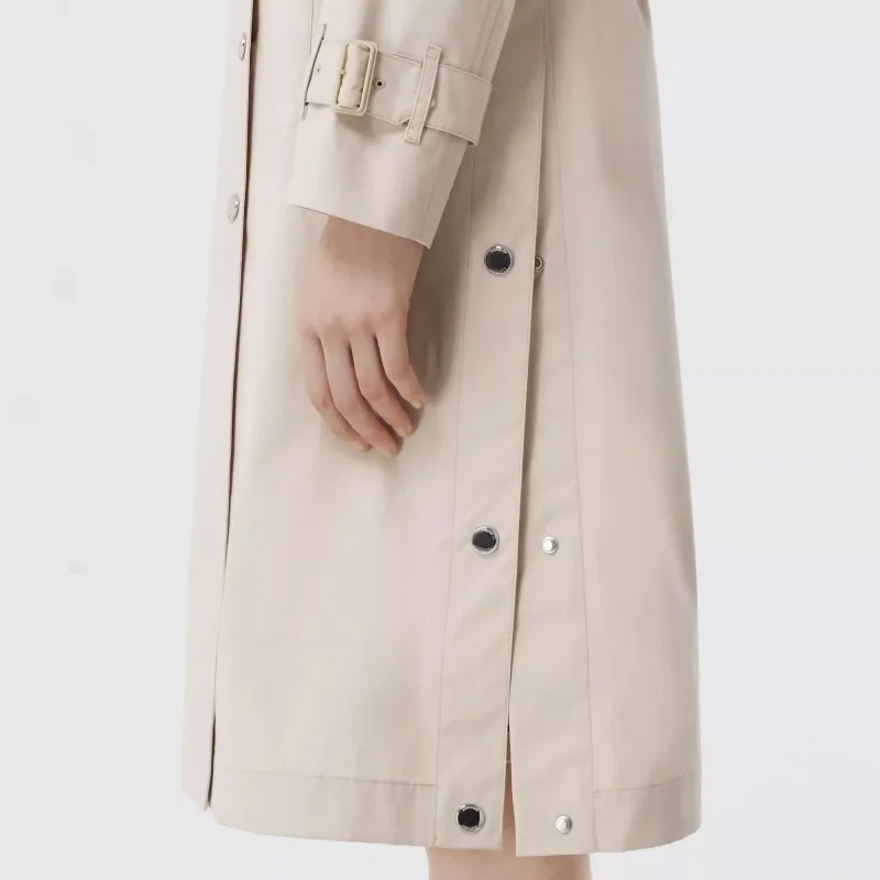 Burberry Trench Coats Women's Soft Taupe-2