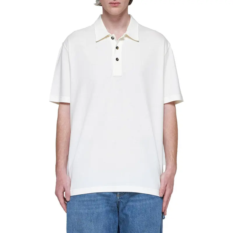 Bottega Veneta Piquet Polo Shirt-6