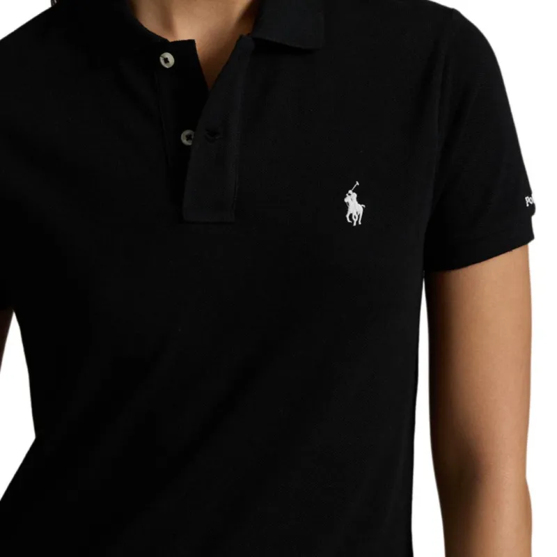 Polo Ralph Lauren SS24 Short Sleeved Dresses Women's Black-5
