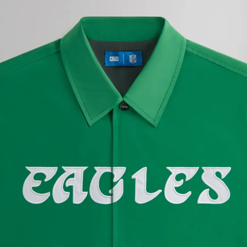 KITH X Nfl 47 Eagles Kieran Coaches Jacket-3