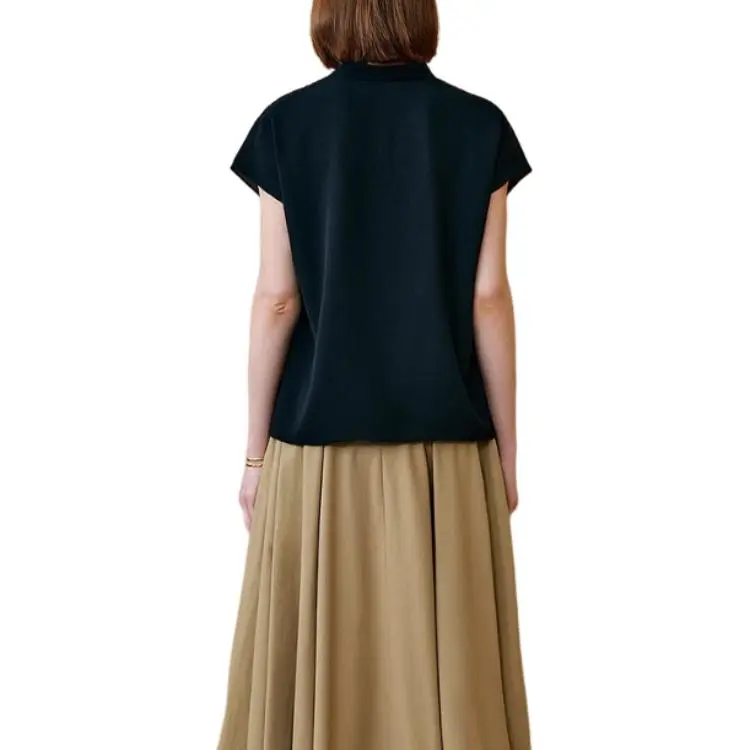 INSUN Shirts Women's Black-1