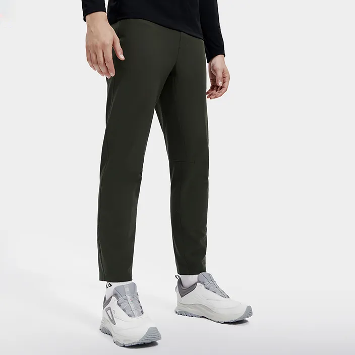 FILA Casual Pants Men Autumn Fir Green-3