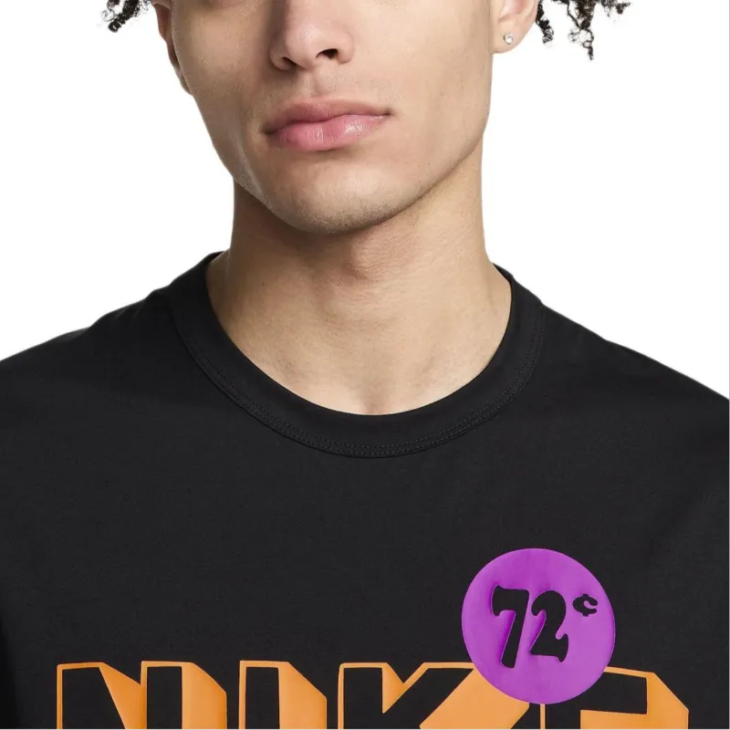 Nike Hyverse Men's Dri FIT Uv Short Sleeve Fitness Top-3