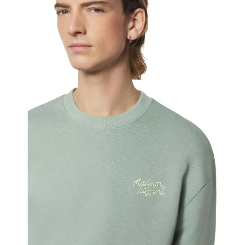 Maison Kitsune Handwriting Comfort Sweatshirt-4