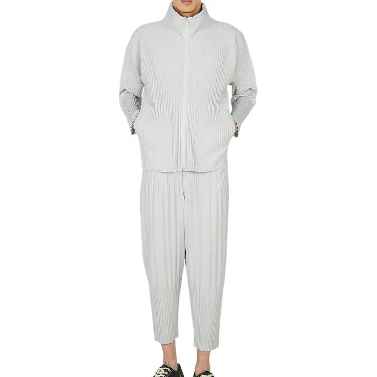Homme Plissé Issey Miyake SS23 Jackets Coats Men's Gray-3