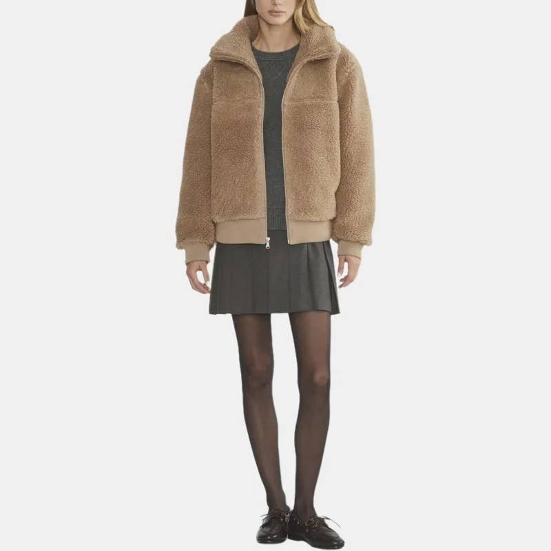 ARITZIA Sunday Best Leche Jacket Jackets Coats Women's Natural Tan-2
