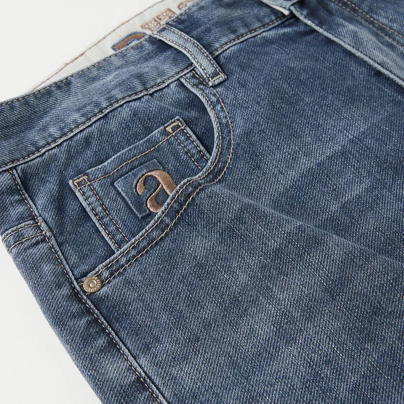 HLA Denim Ankle-Length Pants Men's-3