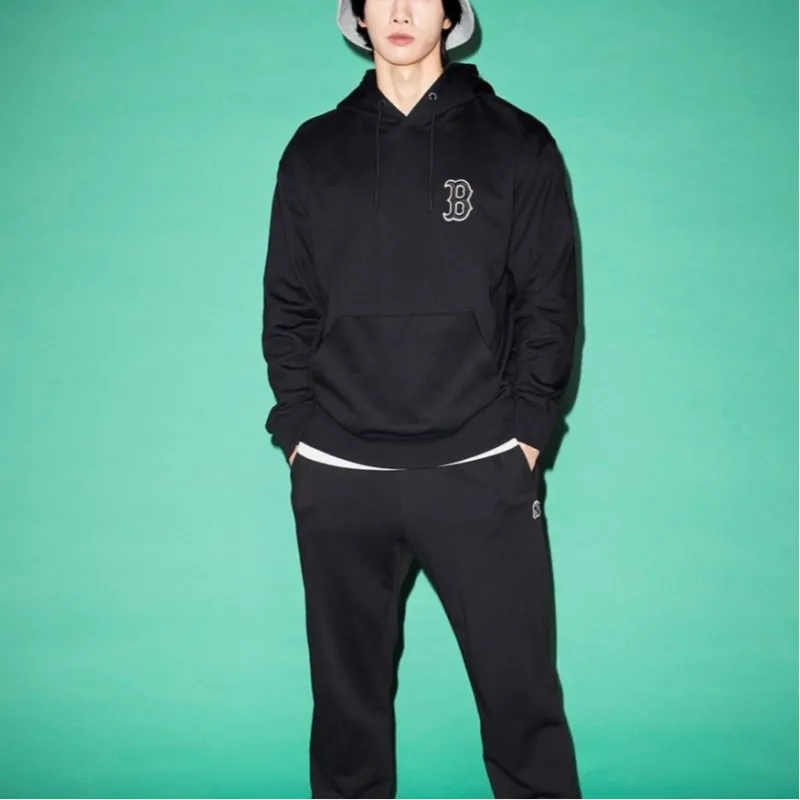 MLB Boston Red Sox Sweatshirts Unisex Black-3