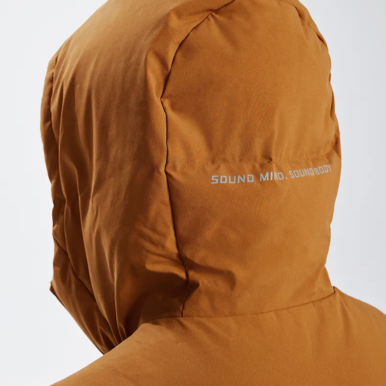 Asics Down Jackets Men Brown-4