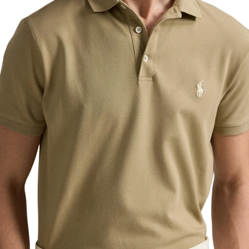 Polo Ralph Lauren Slim cut Mesh Polo Shirt-4