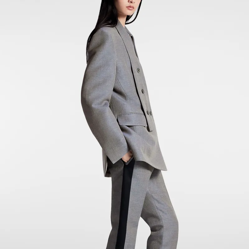 LOUIS VUITTON Side Accent Tailored Pants-3