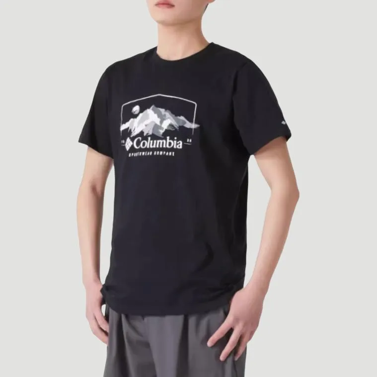 Columbia T Shirts Men Black/021-2