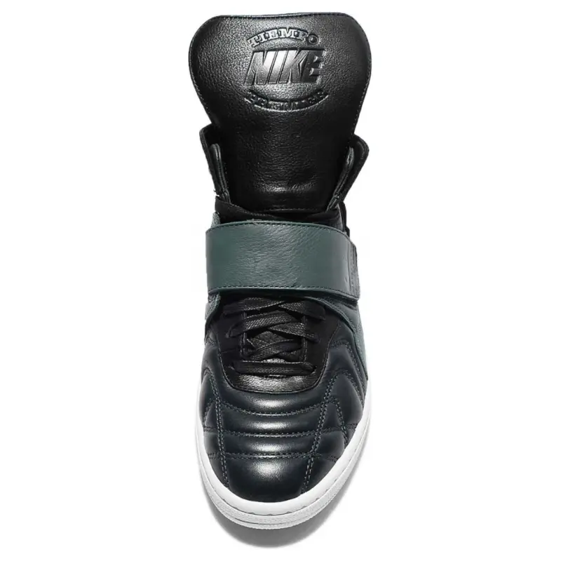 Nike Tiempo Vetta QS Breathable High Top Casual Shoes Men's Black-2