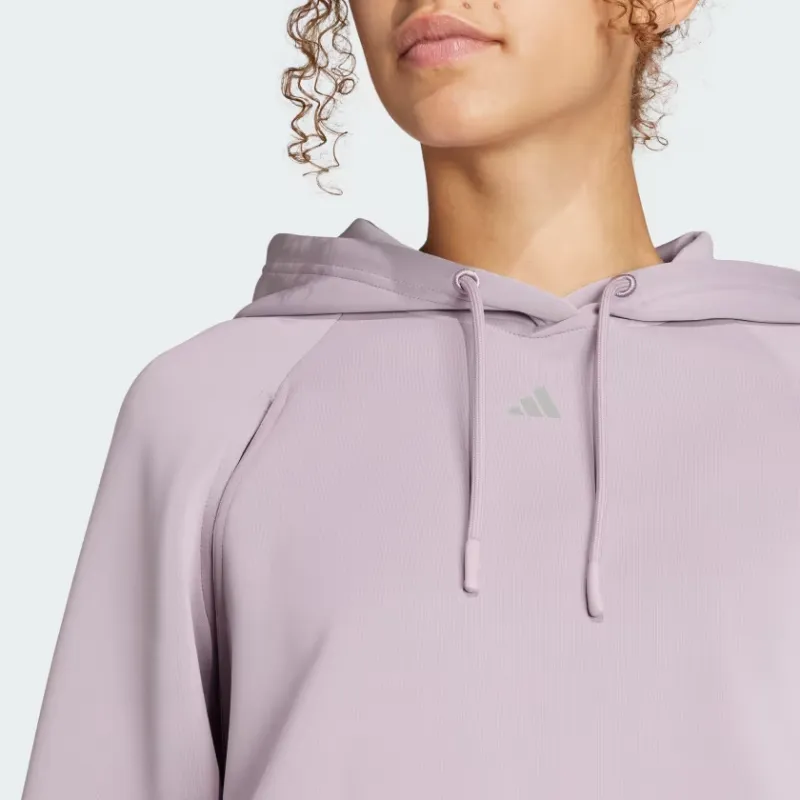 adidas Hiit Aeroready Cropped Hoodie-5