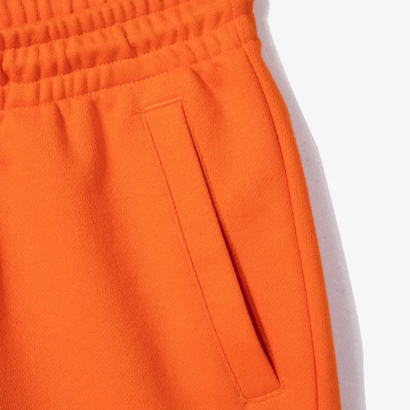 New Era Casual Shorts Men Orange Red-2