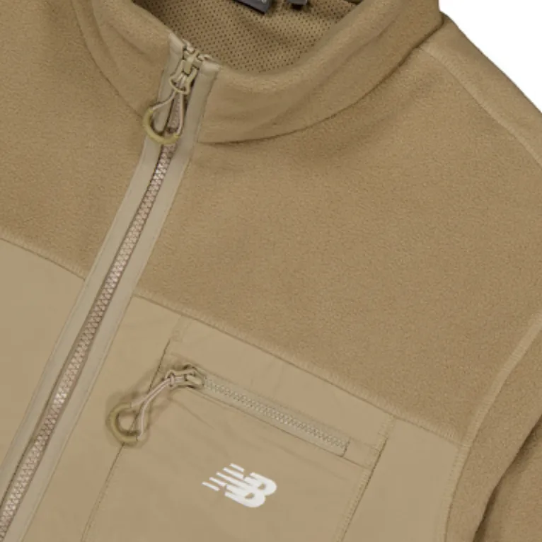 New Balance Jackets Men Khaki-4