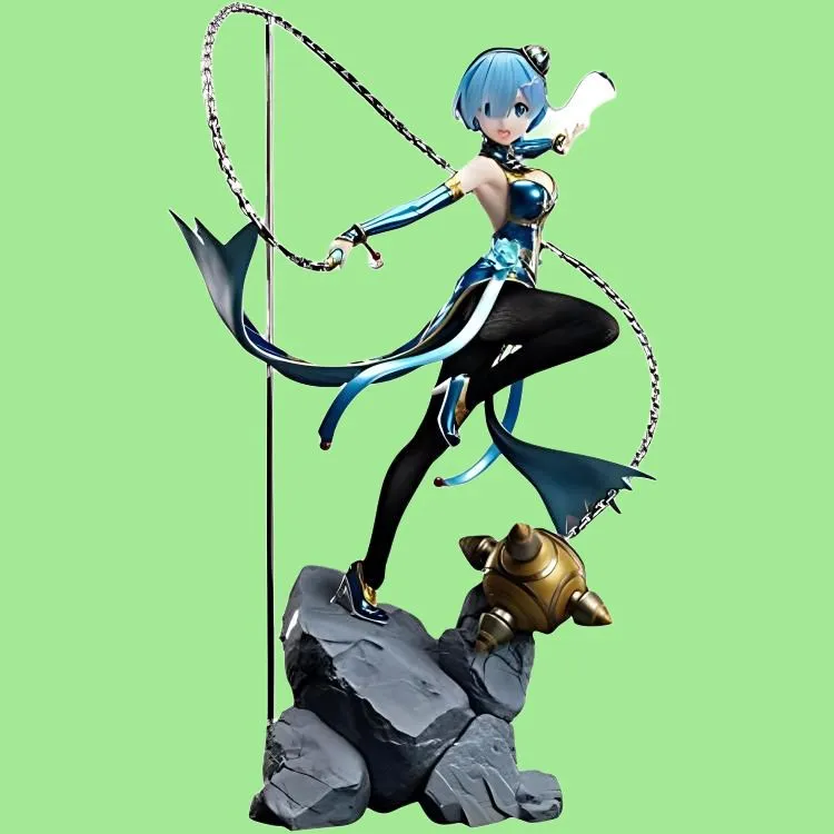 FURYU Rem 1/7 Zero Starting Life In Another World, Cheongsam, Rem Bonus Gifts-2