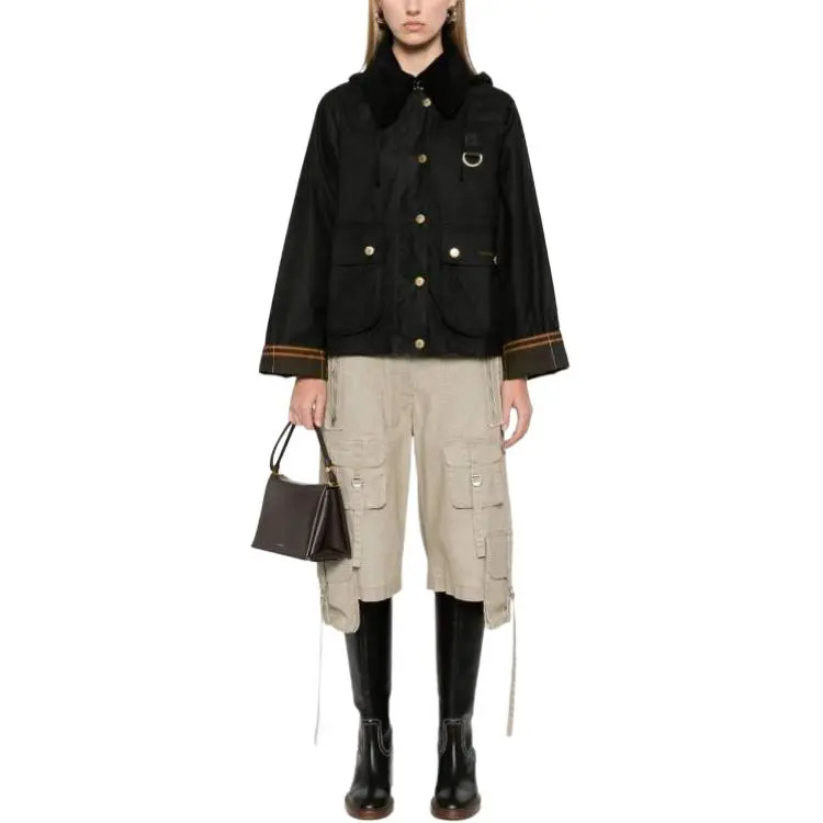 BARBOUR Reighton Spey Waxed Jacket-3