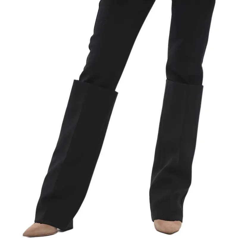 SportMax High Waist Straight Leg Trousers-5