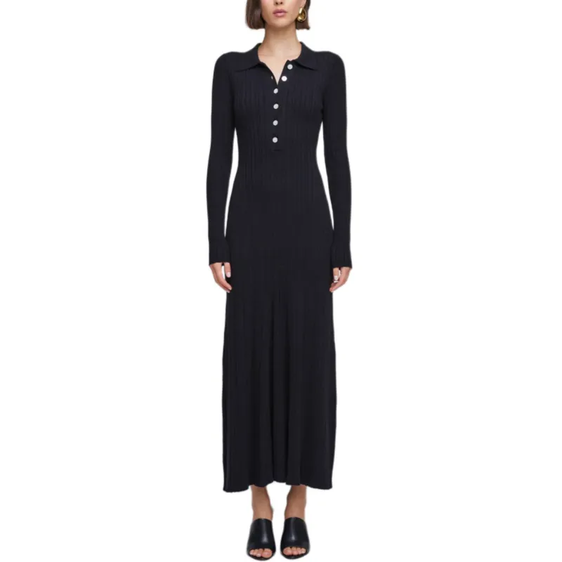 Anna Quan Angelina Knitted Maxi Dress-1