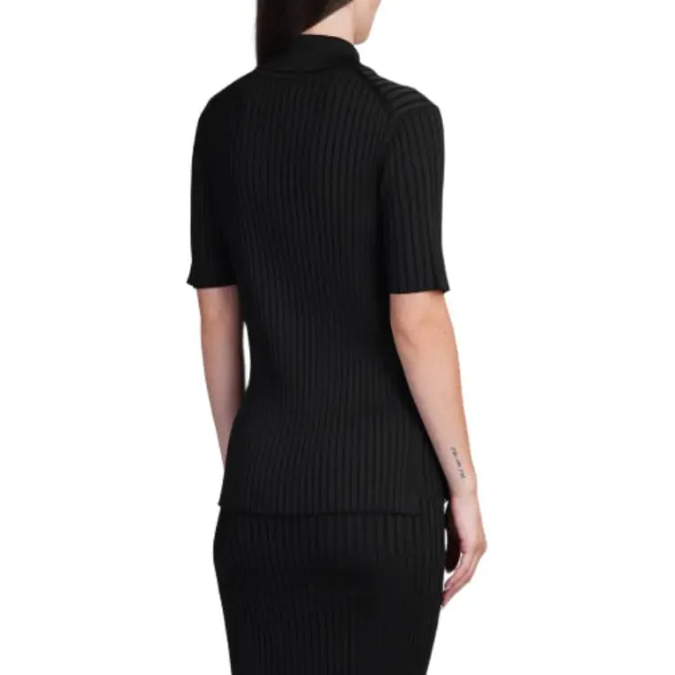 JIL SANDER Polo Shirt Women's Black-1