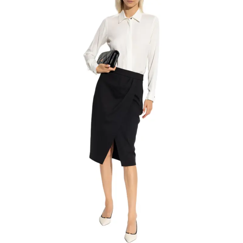 MaxMara Collared Long Sleeve Shirt-1
